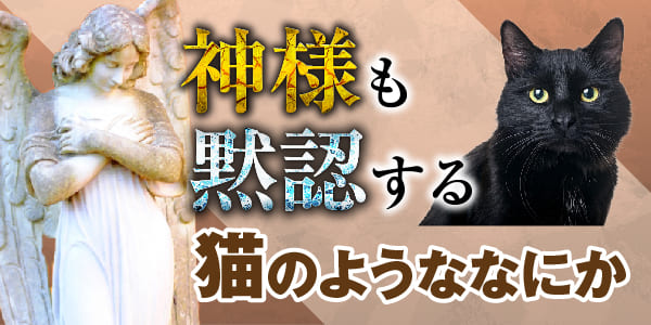 神様も黙認する、猫のようななにか