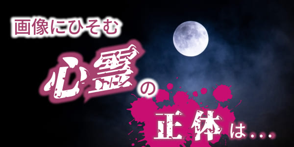 画像にひそむ心霊の正体は…