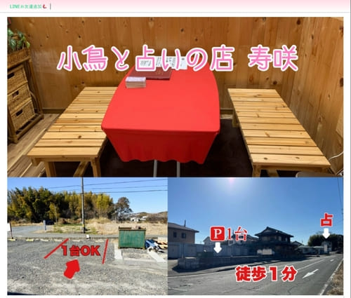 小鳥と占いの店 寿咲