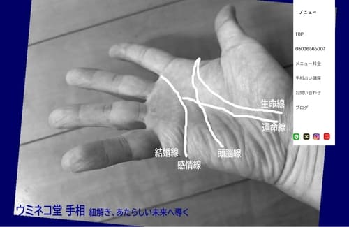 手相屋 ウミネコ堂