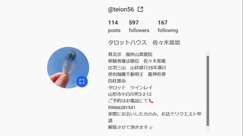 佐々木紫恩 占い鑑定所 タロットハウス